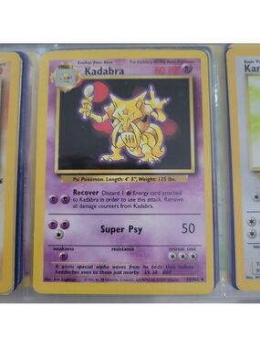 Pokemon Kadabra Card